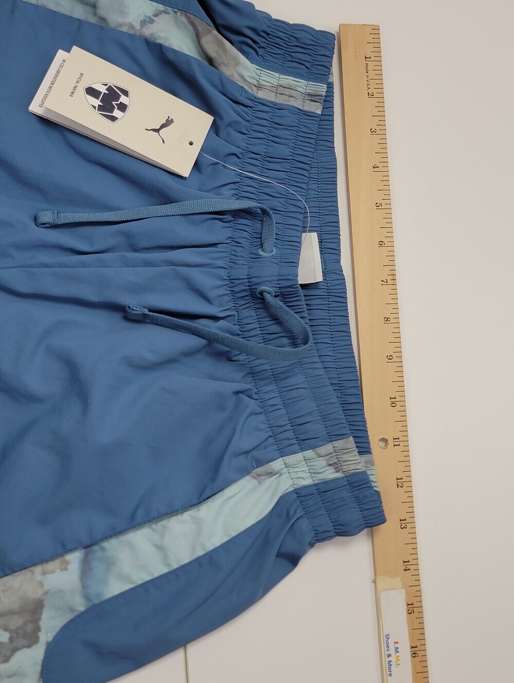 PUMA KidSuper CF Monterrey Travel Pants Mens Size Small Blue Liga MX $150 New - Picture 10 of 15